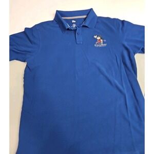 Vintage Walt Disney Studios‎  XL Polo shirt Embroidered Mickey Size Large (256)